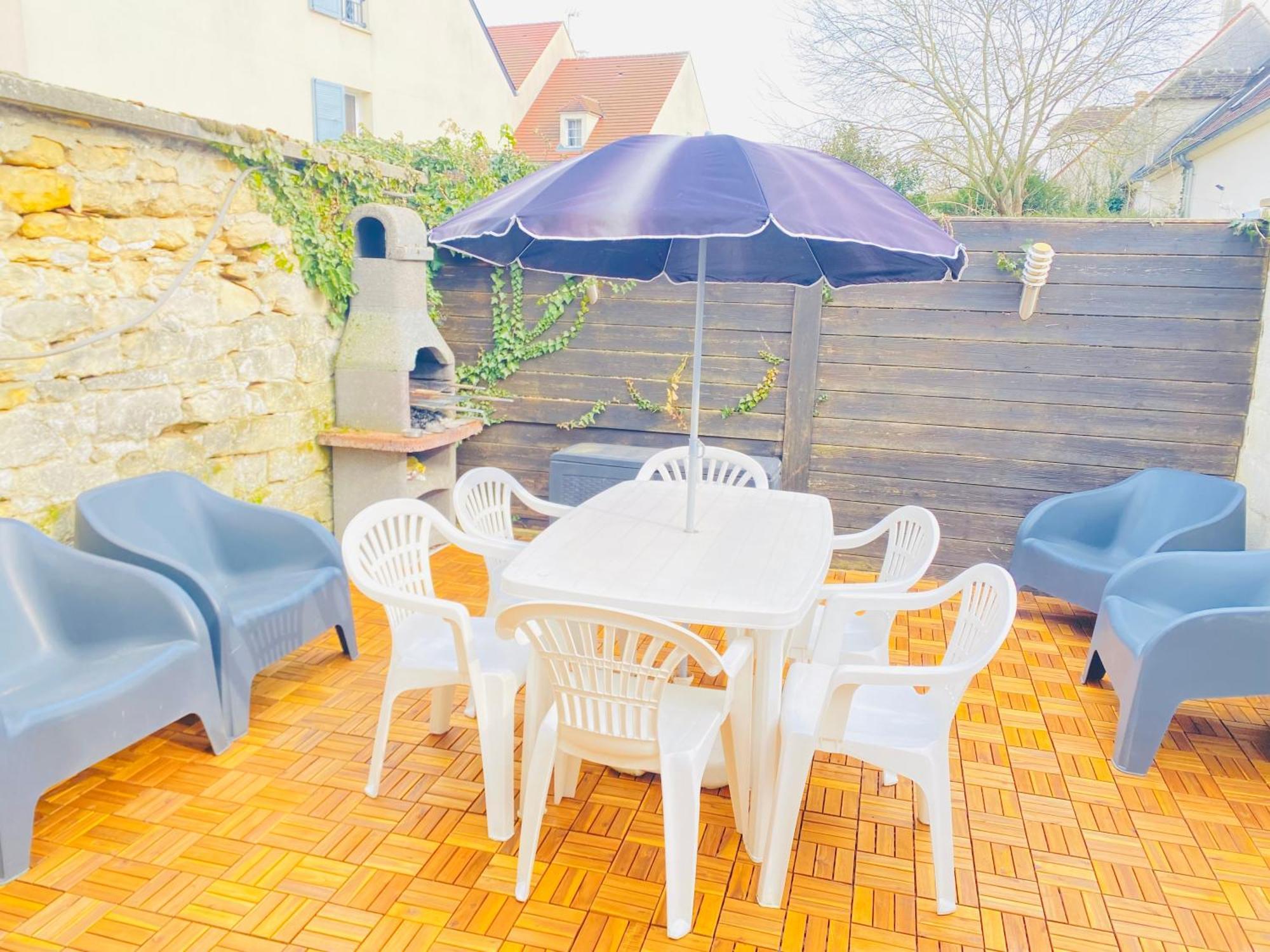 Maison Individuelle Tout Confort Terrasse Exterieur Proche Parc Asterix, Aeroport Roissy Cdg, Paris, Disney, Chateau De Chantilly La Chapelle-en-Serval Esterno foto